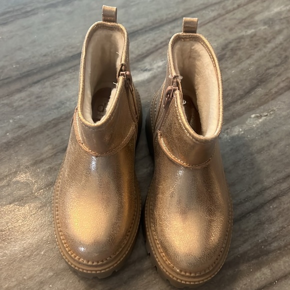 Dolce Vita little girl size 12 rose gold boots - Picture 2 of 2